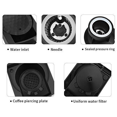 Sesama Sesama Converter for Dolce Gusto Machine to Brew Nespre**so Coffee Pod,Adapter from Compatible with:Dolce EDG606; EDG466 Genio2 ; EDG305 Mini Me EDG455TEX1 Melody