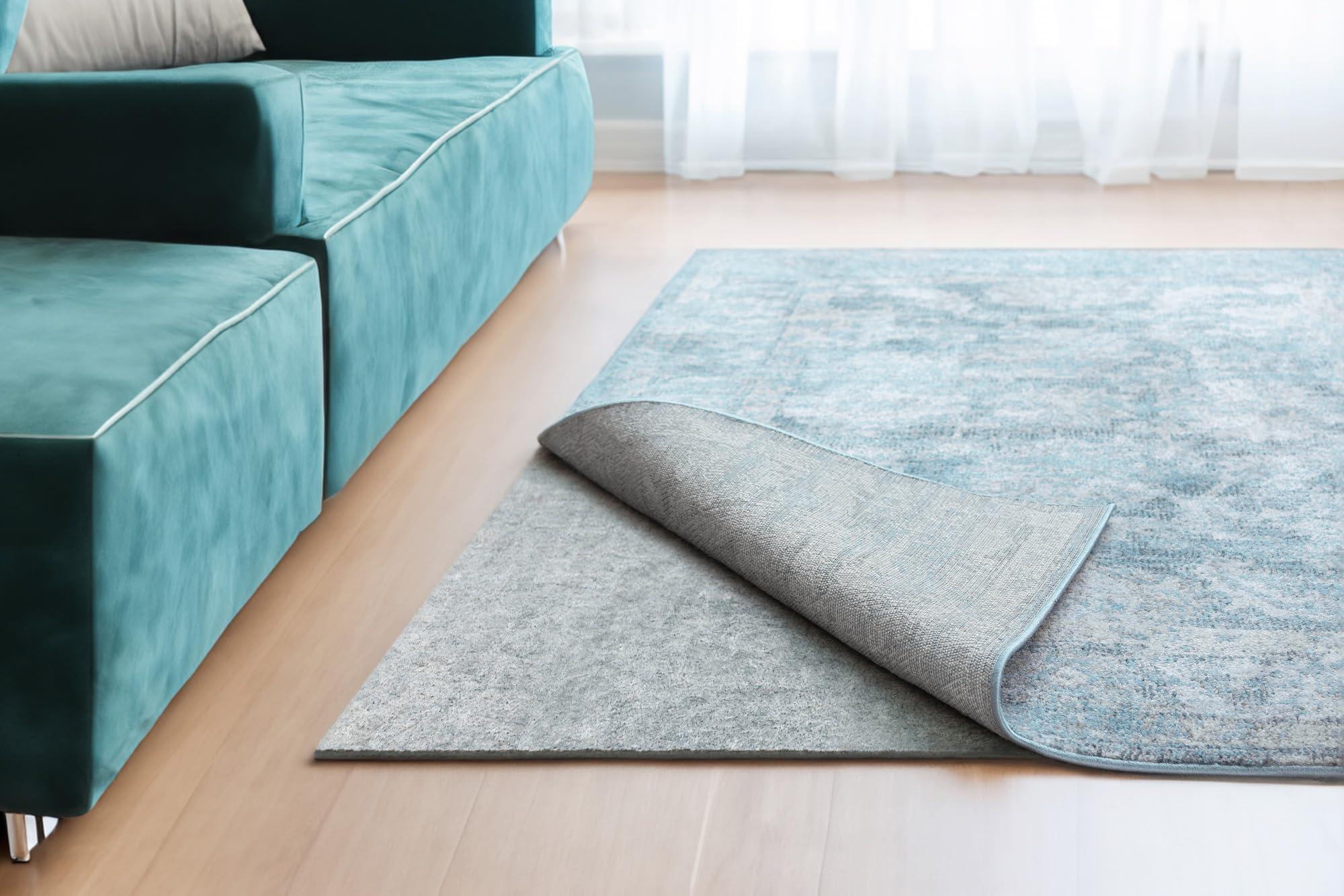 RUGPADUSA RUGPADUSA 100% Felt 8'10" x 11'10" Rug Pad for Hardwood Floors, 1/3 Inch Thick Cushioning - Prolong The Life of Your Rugs and Flooring, Safe for All Floors and Finishes