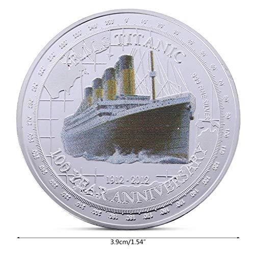 HARPIMER 100 Year Anniversary Titanic Plated Commemorative Coin & Collectable Gift