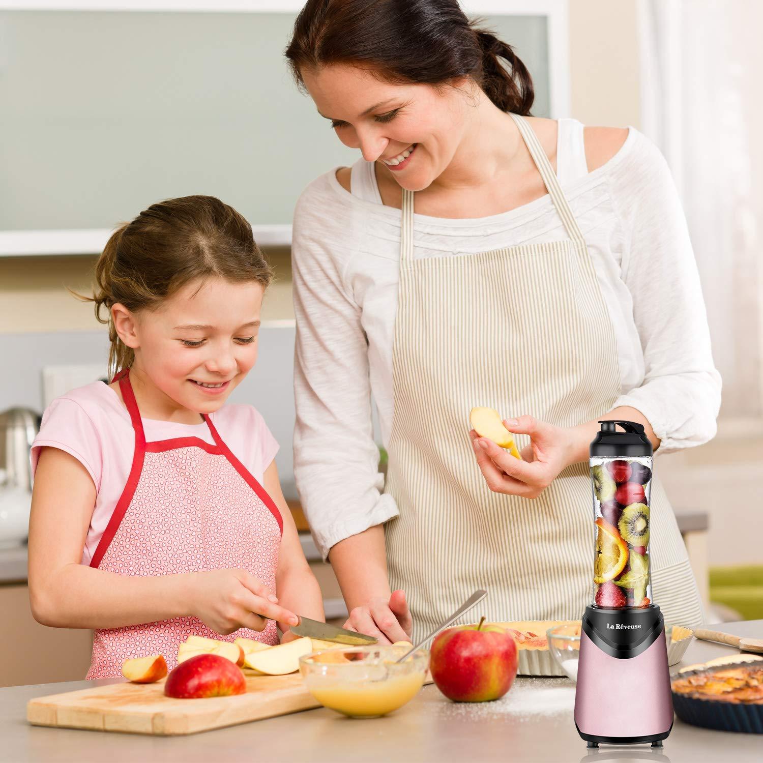 La Reveuse La Reveuse 300W Personal Size Blender (Navy) + La Reveuse Personal Size Blender (Pink)