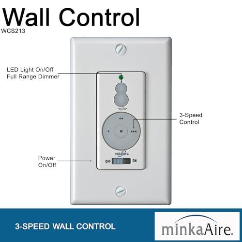MINKA-AIRE MINKA-AIRE Wall Control System - White - WCS213
