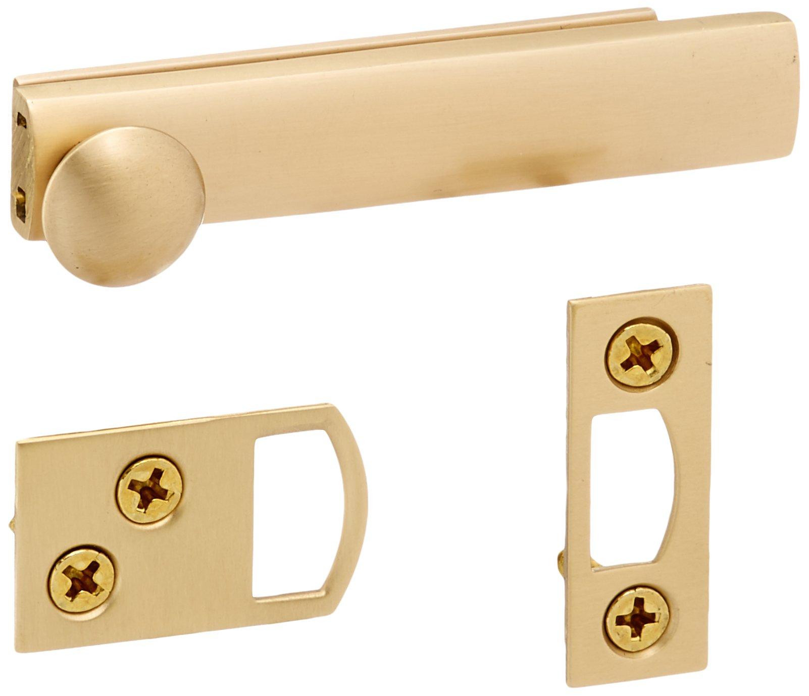 Baldwin Baldwin 0321033 Surface Bolt, Vintage Brass