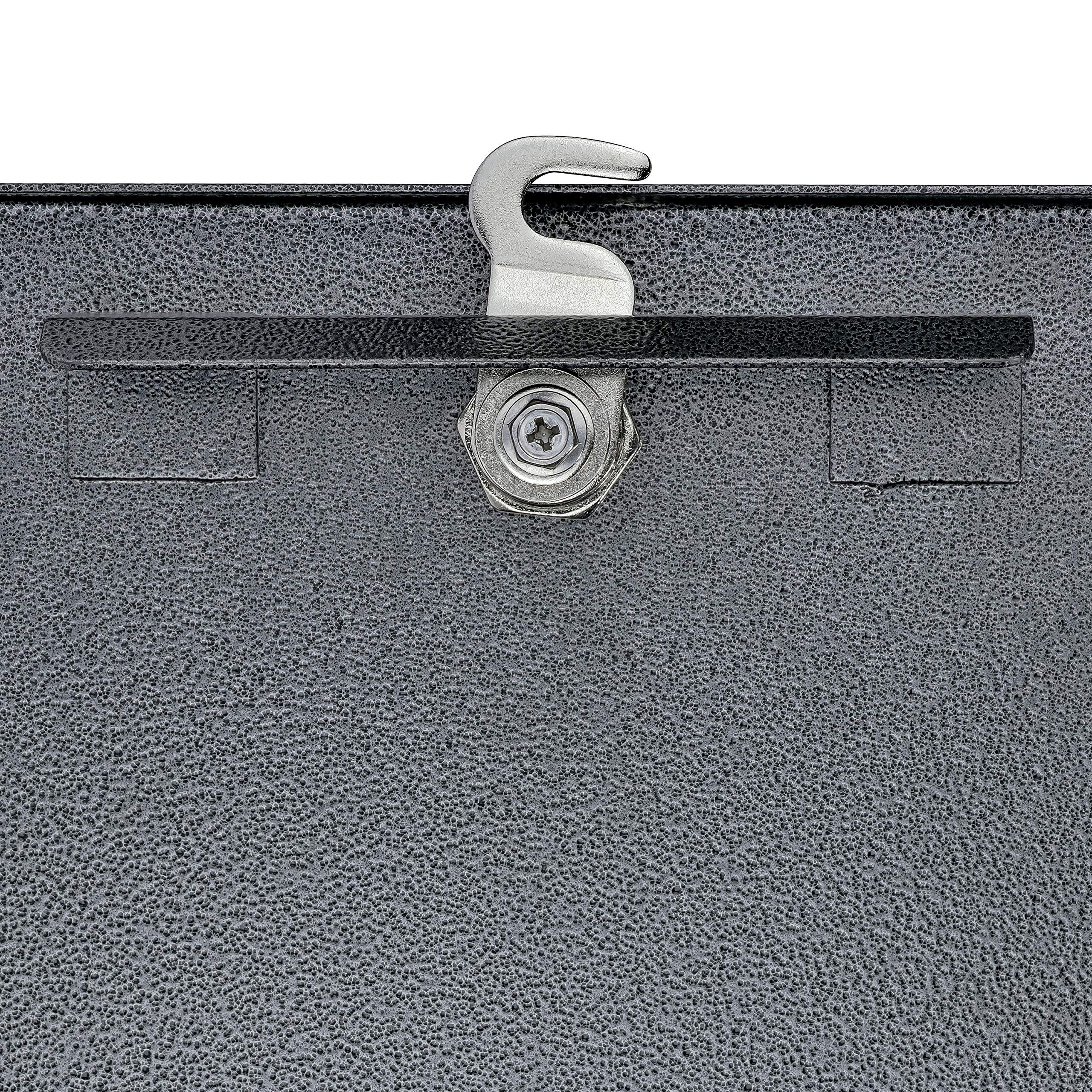 Mail Boss Mail Boss 7413 High Security Steel Locking Wall Mounted Mailbox-Office Comment Letter Deposit, Galaxy Drop Box,Medium