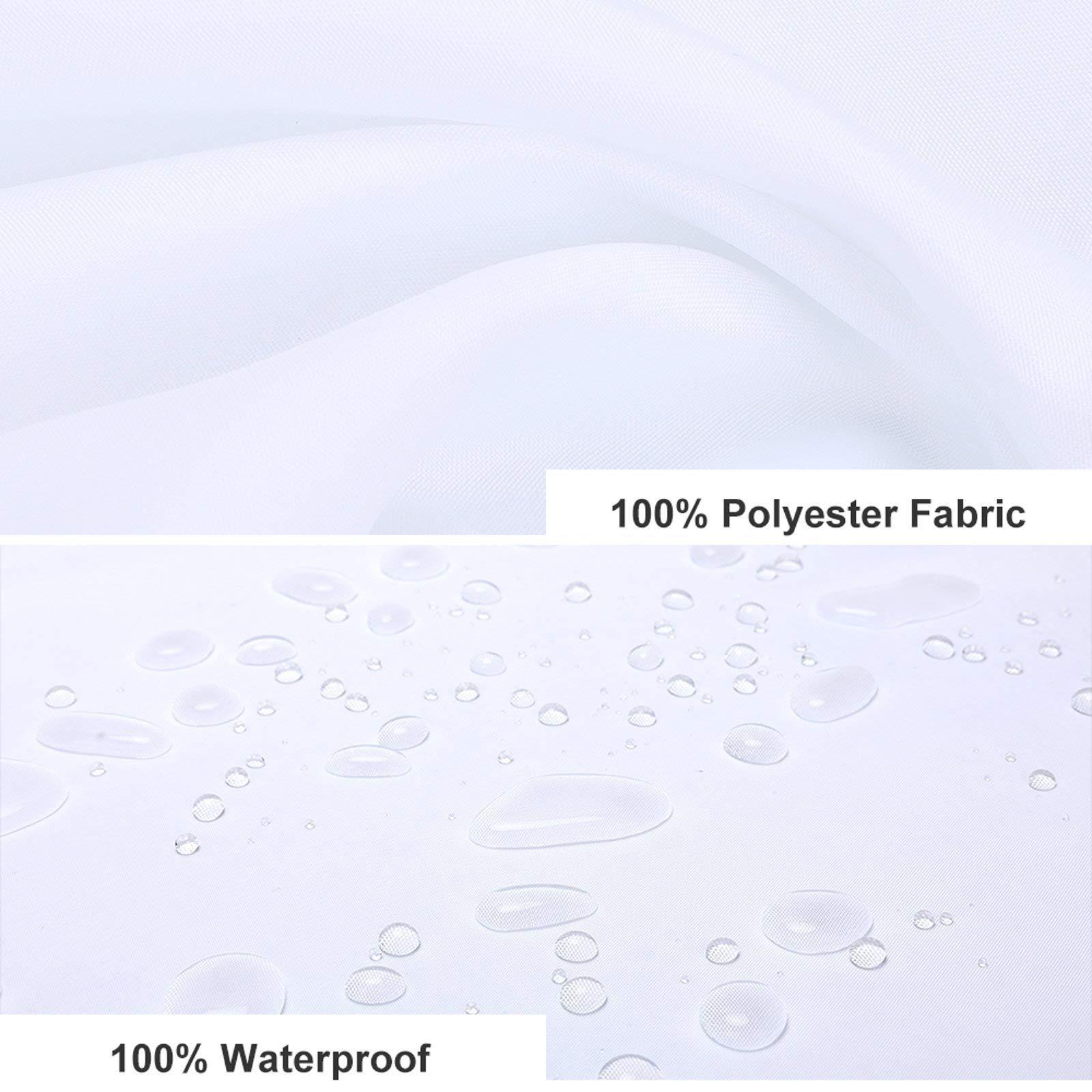 TAIZIYEAH TAIZIYEAH Suriname Flag Shower Curtain Texture Abstract Polyester Fabric Bathroom Curtains Durable Bathtub Showers Decor with Hooks 36x72Inch92x183cm