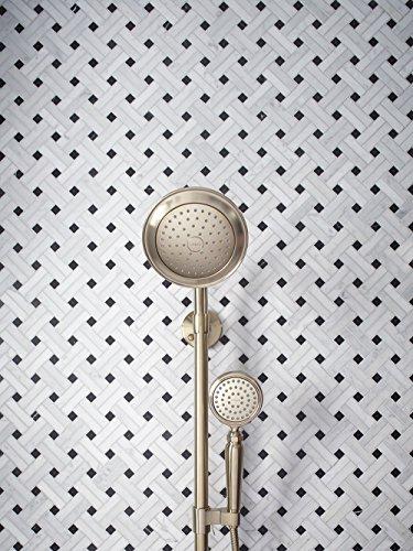 Kohler KOHLER K-72773-BV Artifacts Single-function 2.5 gpm showerhead with Katalyst spray, Less Showerarm and Flange, Vibrant Brushed Bronze