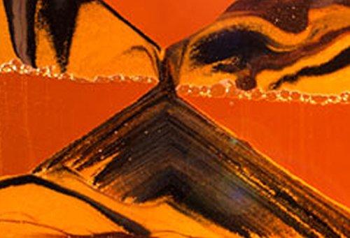 Exotic Sands Exotic Sands USA - XL23 Sand Pictures SandScapes Desert Sand Art - X Large Cherry Wood Frame (Sunset Orange) Beautiful Sands of Time. American Crafts Handcrafted Quality