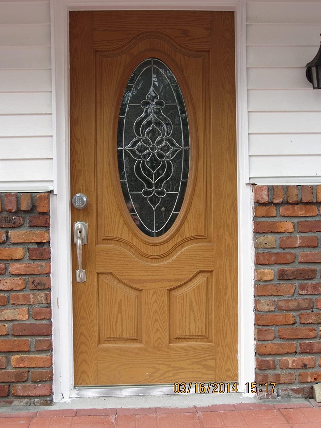 SoHoMiLL SoHoMiLL Electronic Door Knob (Spring Latch LOCK; Not Deadbolt; Not Phone Connected), single front keypad YL 99, max Security