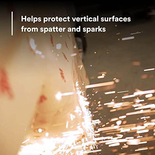 3M 3M Welding and Spark Deflection Paper 05916, Flame Retardant, Adhesive Backing, Repositionable, 24 in x 150 ft