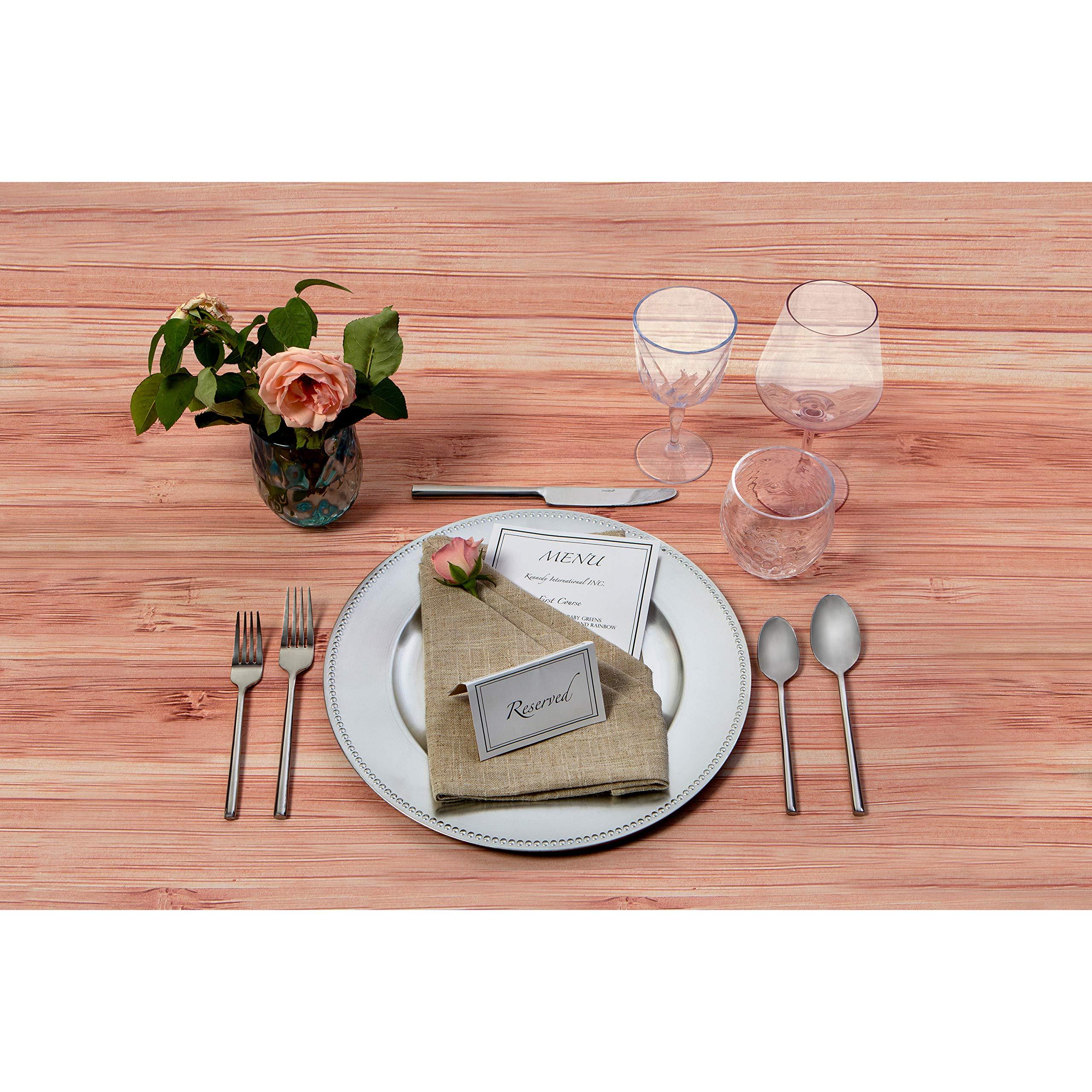 Home Details Home Details 13\" Beaded Design Charger, Set of 24, Decorative Plates, Serveware, Holiday, Silver