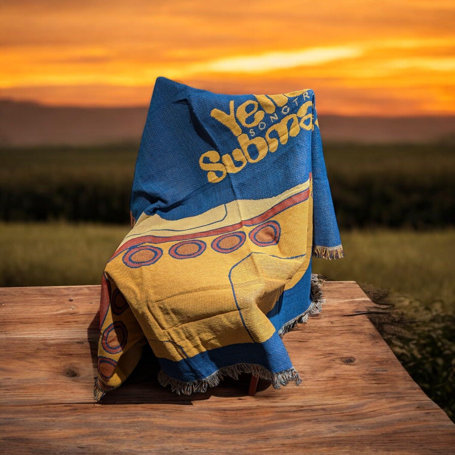 D.M.C New York D.M.C New York Yellow Submarine Cover Blanket Throw, Music Camp Blanket, for All Seasons (Full)