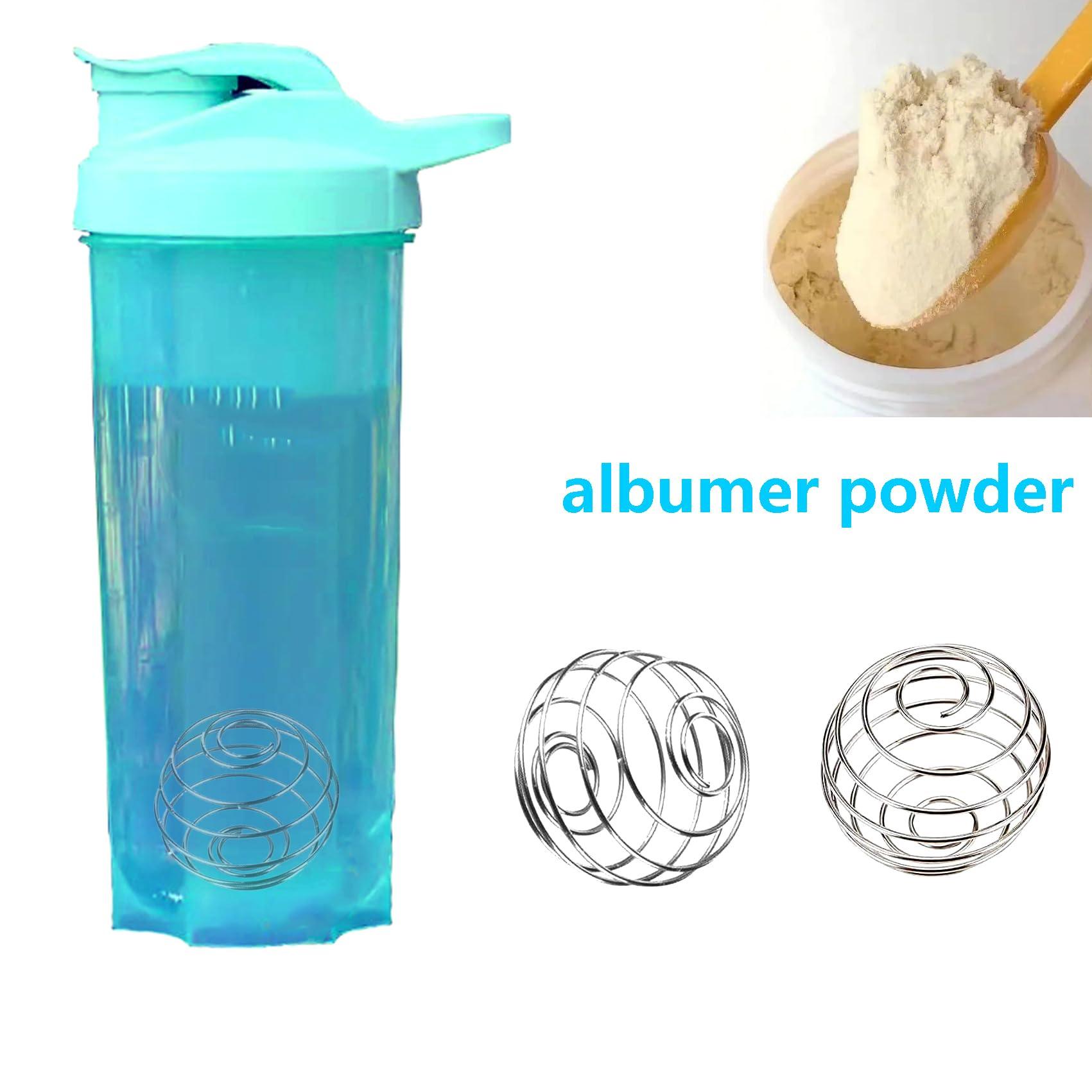 ZZP 5pcs Stainless Steel Spring Balls Shaker Cup Balls Mixing Wire Whisk Balls Protein Mixing Balls for Shaker Cup Mixer