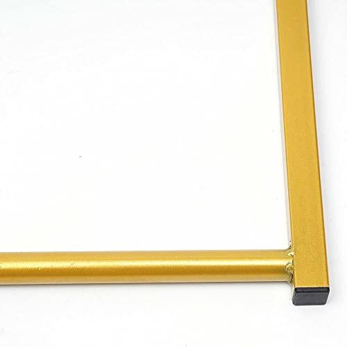 Bathrena Garment Rack Freestanding Metal Clothing Rack Wedding Dress Bridal Garment Stand Garment Rack Standing Metal Sturdy Clothing Rack Gold