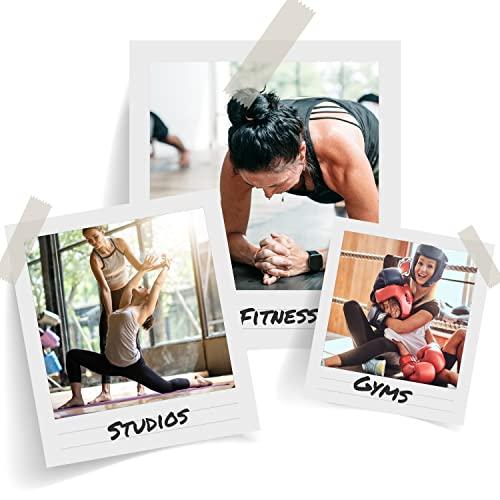 Wipex Wipex Gym Wipes Fitness Equipment Wipes, Plant-Based Cloth - Lemongrass, Eucalyptus and Vinegar Wipes to Clean Surfaces, Safe Yoga Mat Cleaner Wipes, All Purpose Gym Cleaner, 400 Count