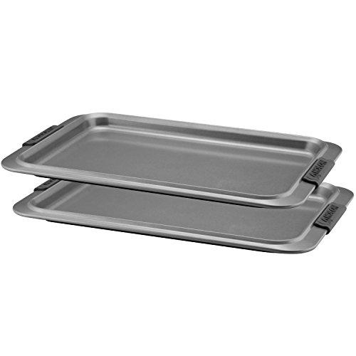 Anolon Anolon Advanced Nonstick Bakeware with Grips, Nonstick Cookie Sheet / Baking Sheet - 11 Inch x 17 Inch, Gray