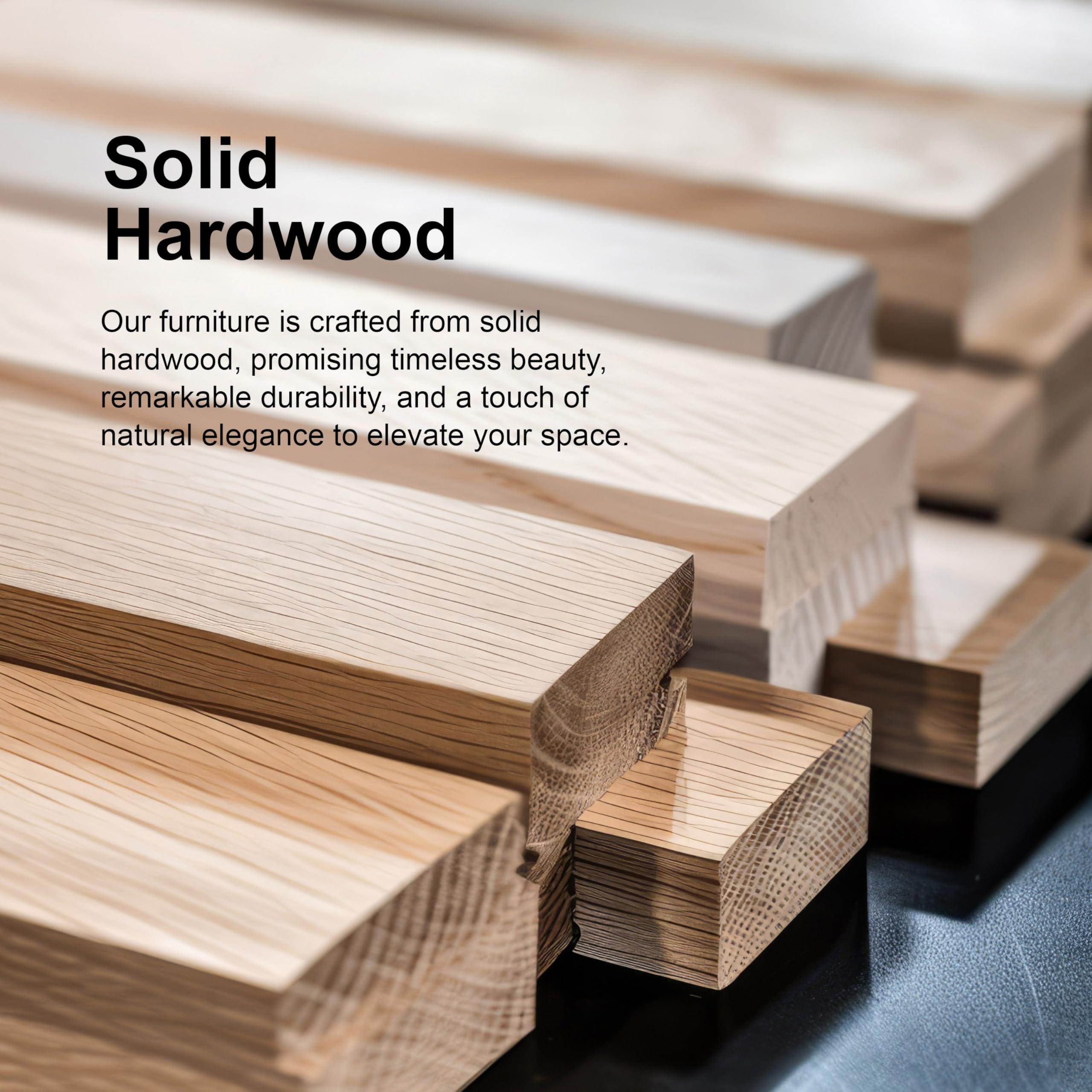 Furniture of America Furniture of America Tamsin Solid Wood Frame Side Chairs Set of 2 with Fabric Padded Seat, Accent Seating for Dining Room, Home Kitchen, Distressed Natural