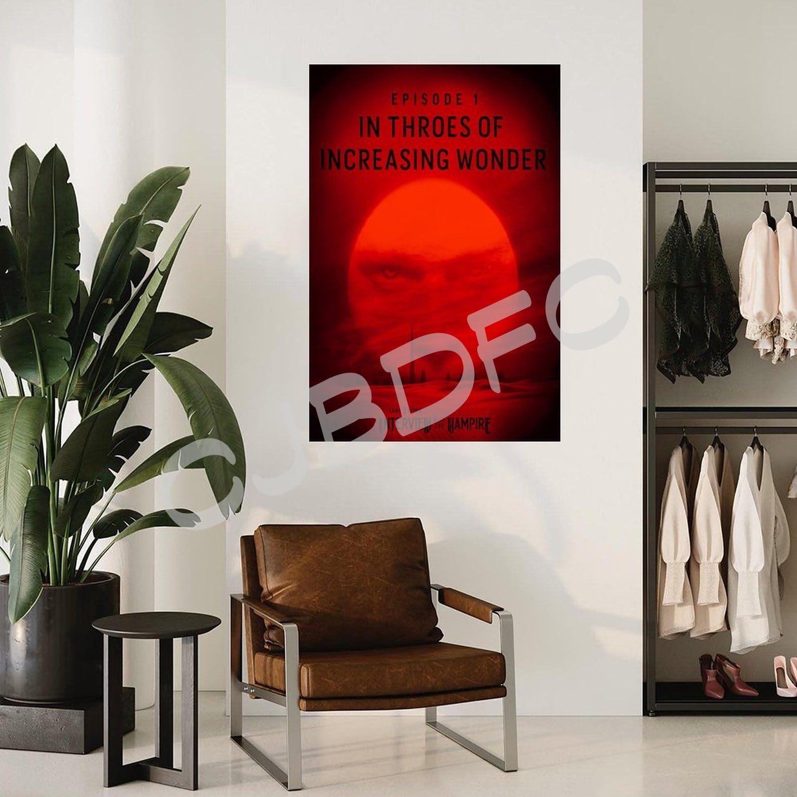 COPPTYH Interview with The Vampire TV Movie Poster (8) Canvas Painting Wall Art Poster for Bedroom Living Room Decor 08x12inch(20x30cm) Unframe-style