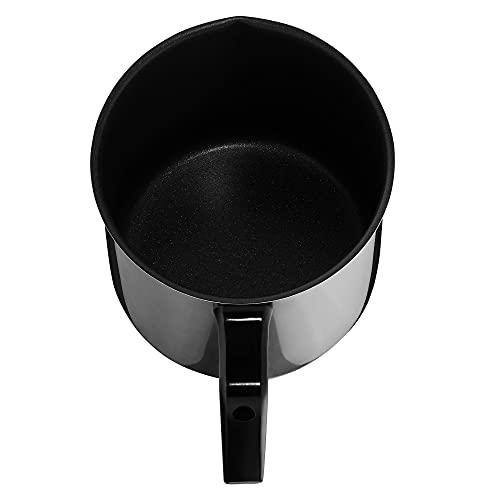 WMF WMF Milk Pot Ø 14 cm Approx. l Pouring Rim Cromargan Stainless Steel Brushed Suitable for All Stove Tops Including Induction Dishwasher-Safe