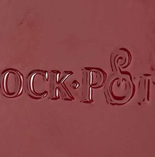 Crock-Pot Crock Pot Artisan 8 Inch Enameled Cast Iron Round Skillet, Scarlet Red