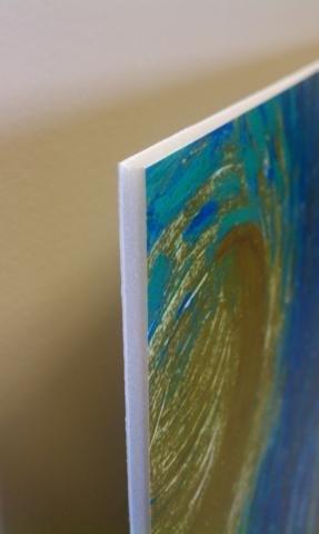 Buyartforless Framed Einstein - Artistic Formulas 24x36 Dry Mounted Poster Wood