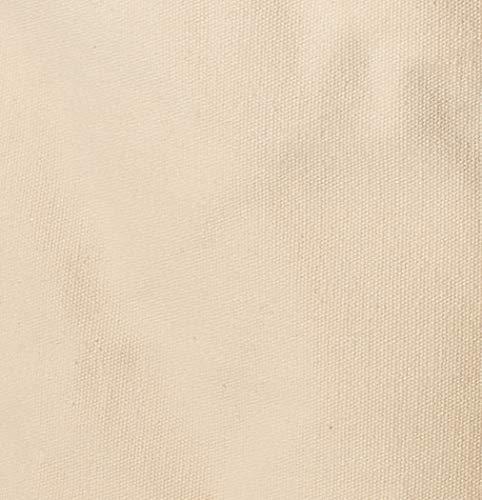 WENKO WENKO Laundry Hamper Bag Hanging, Over The Door Basket with Hooks, for Bathroom, Closet, Space Saving Storage, Wall mounted 3.94 x 20.47 x 31.89 in, Beige