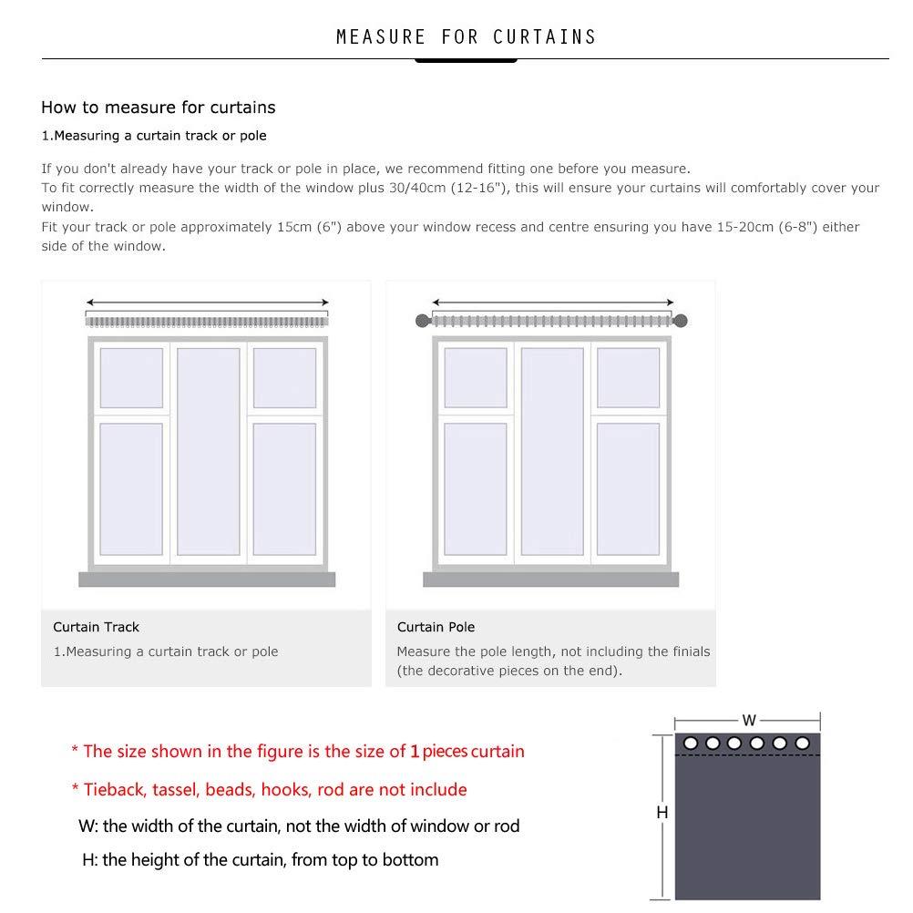 VhoMes Drop curtains, Sheer Valance Curtain,Window curtains,Short Curtains for Small Windows, Rod Pocket Half Curtains Window Valance Curtain for Cafe Kitchen Bathroom Living Room 1 Panel Color : Beige ( Col