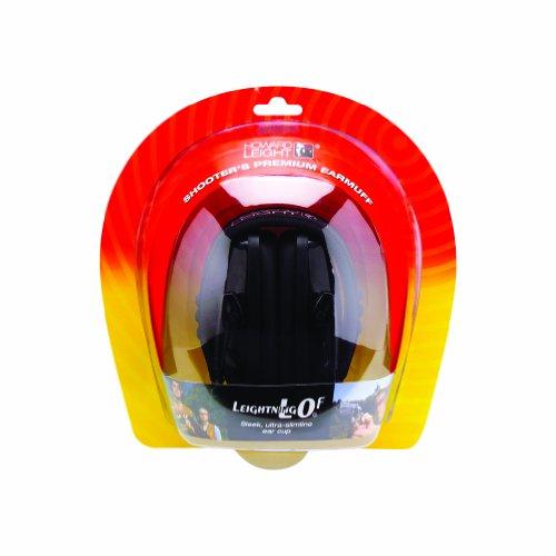 HOWARD LEIGHT Howard Leight by Honeywell Leightning L0F Folding Ultraslim Shooting Earmuff (R-01523), Black