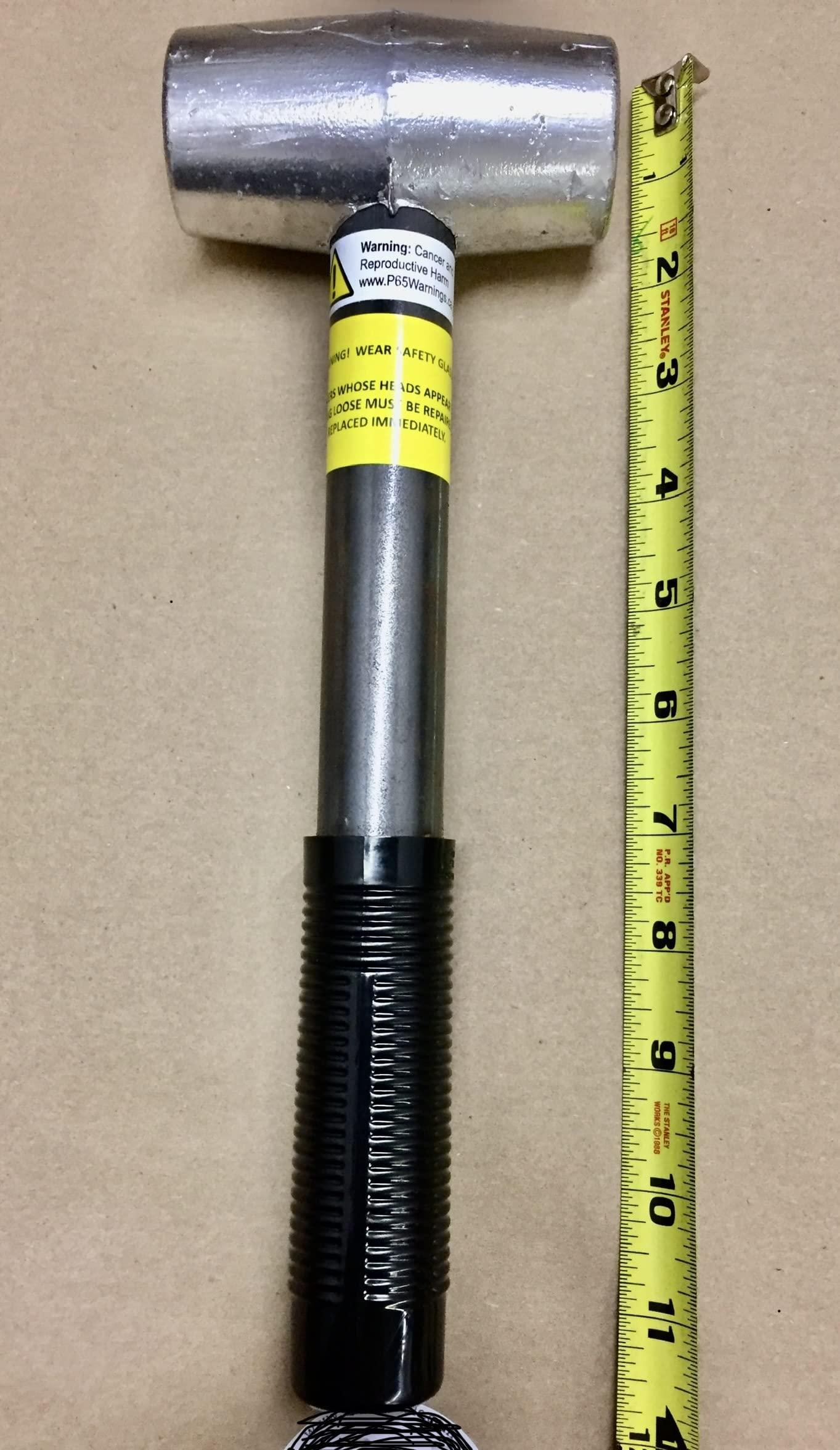 Falls Falls 5lb Lead Hammer For Knock Off Wire Wheel-Made in USA