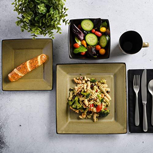 Gibson Elite Gibson Elite Kiesling 16 Piece Dinnerware Set, Taupe