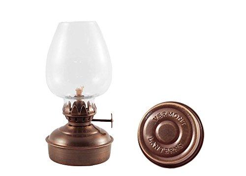 Vermont Lanterns Vermont Lanterns Brass Mini Small Oil Lamp 5.75" (Antique Brass)
