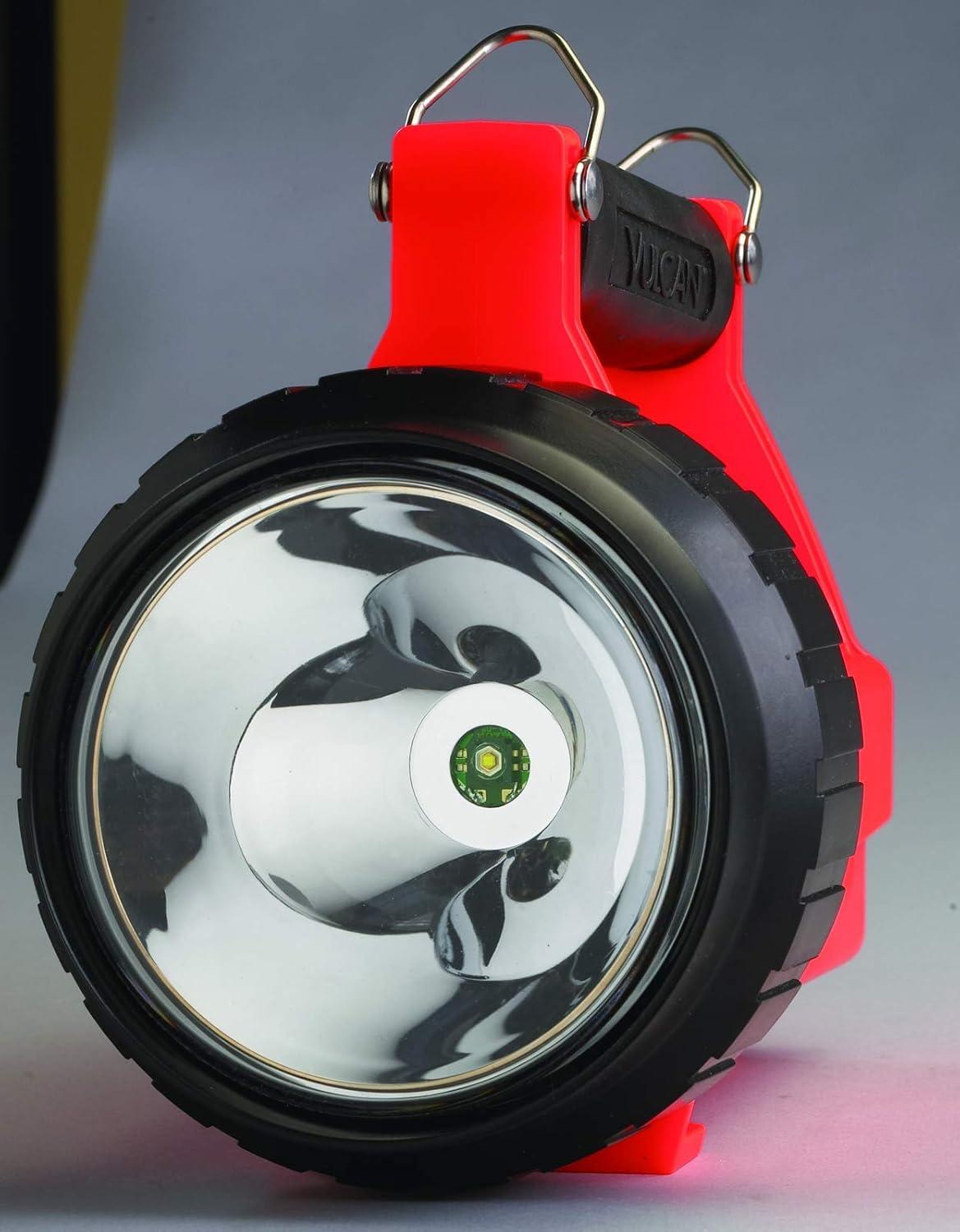 Streamlight Streamlight 44454 Fire Vulcan LED Flashlight with Dual Rear LEDs, Quick Release Shoulder Strap and Without Charger, Orange - 180 Lumens