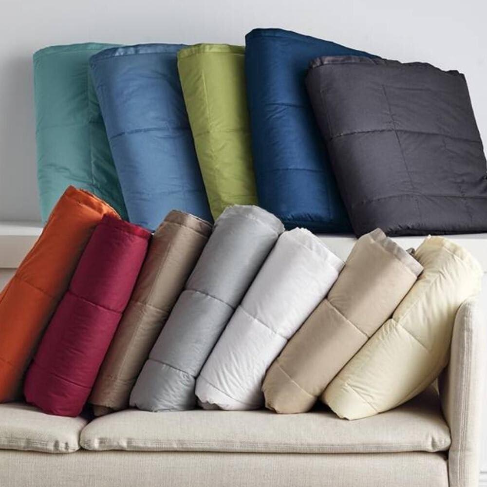 Bed Bath & Beyond Bed Bath & Beyond Full/Queen Down Cotton Blanket Hypoallergenic Merlot