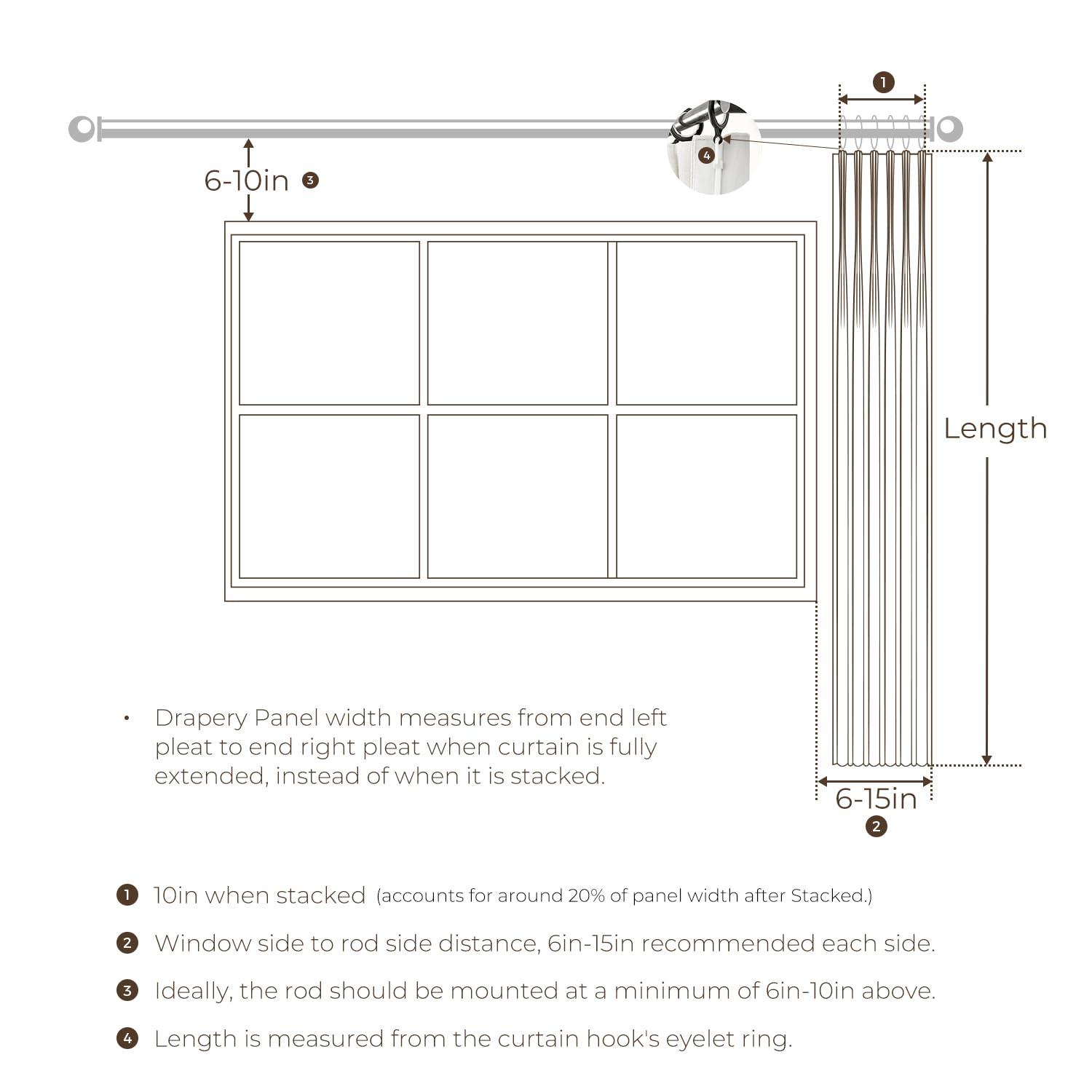 TWOPAGES TWOPAGES Linen Textured Room Darkening Curtain 72 Inches Long, Royal Blue Pinch Pleated Window Curtain Drape Panel for Patio Door Dining Room Kids Room, 1 Panel