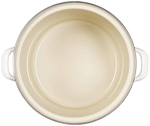 Le Creuset Le Creuset Enamel On Steel Stockpot, 10 qt., White