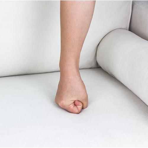 Hdxdkog Hdxdkog Linen Loveseat Sofa with Two Side Storage Pockets,Modern Small Love Seats Furniture Comfy Couch for Living Room, Upholstered 2 Seater Sofa for Small Apartment (Beige W/Side Pockets, 66.9 Inch)