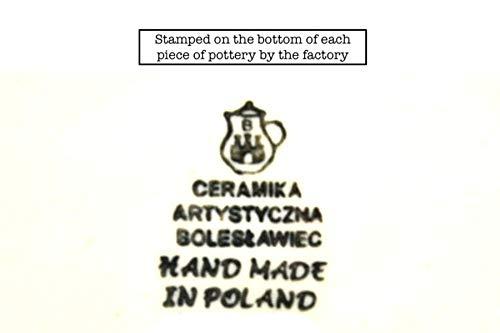 Polish Pottery Gallery Polish Pottery Plate - Bread & Butter (6 1/4\") - Frost & Flurry