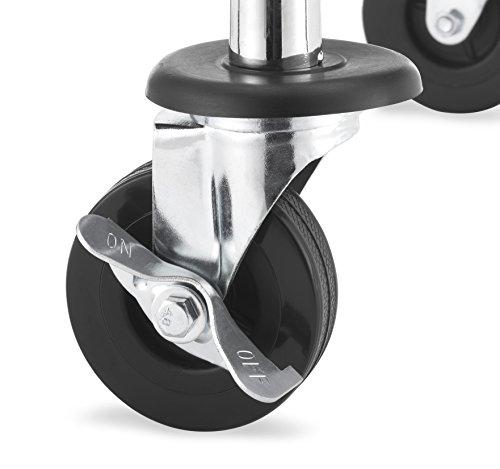 Whitmor Whitmor Commercial Rolling Laundry Center with Removable Liner and Heavy Duty Wheels