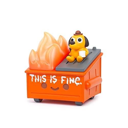 100% Soft 100% Soft This is Fine Dumpster Fire Vinyl Figure