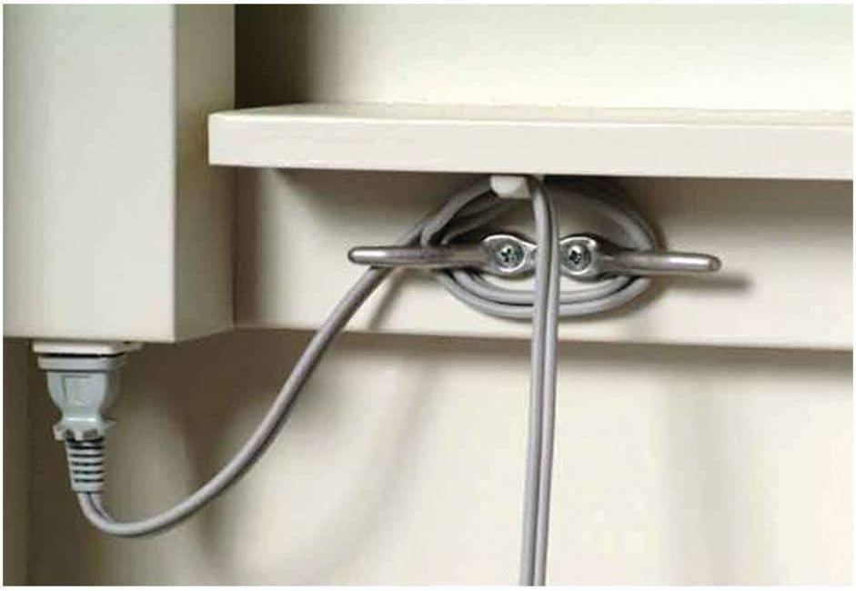 Iron-A-Way Iron-A-Way E-46-L Ironing Center - 46" Built-in Ironing Board with Electric System, Light, and Timer - Left Hinged Door - Flat White