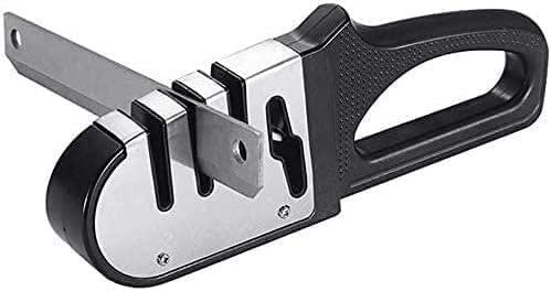 HomeLoft Basics Blade Sharpener, Manual Knife Sharpeners, Multifunctional Sharpener Household Cooking Stick Chopper Knife Sharpening Fast Manual Diamond Sharpening Stone Kitchen Gadget Gifts
