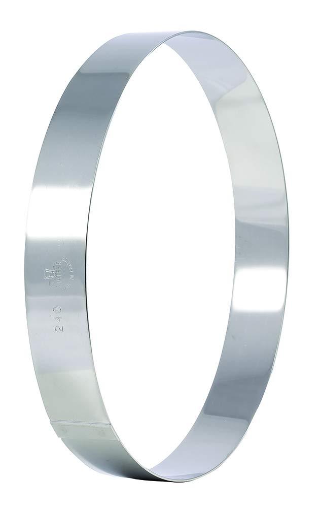 Matfer Matfer Bourgeat Entremet/Flan Ring, Stainless Steel, 8\"