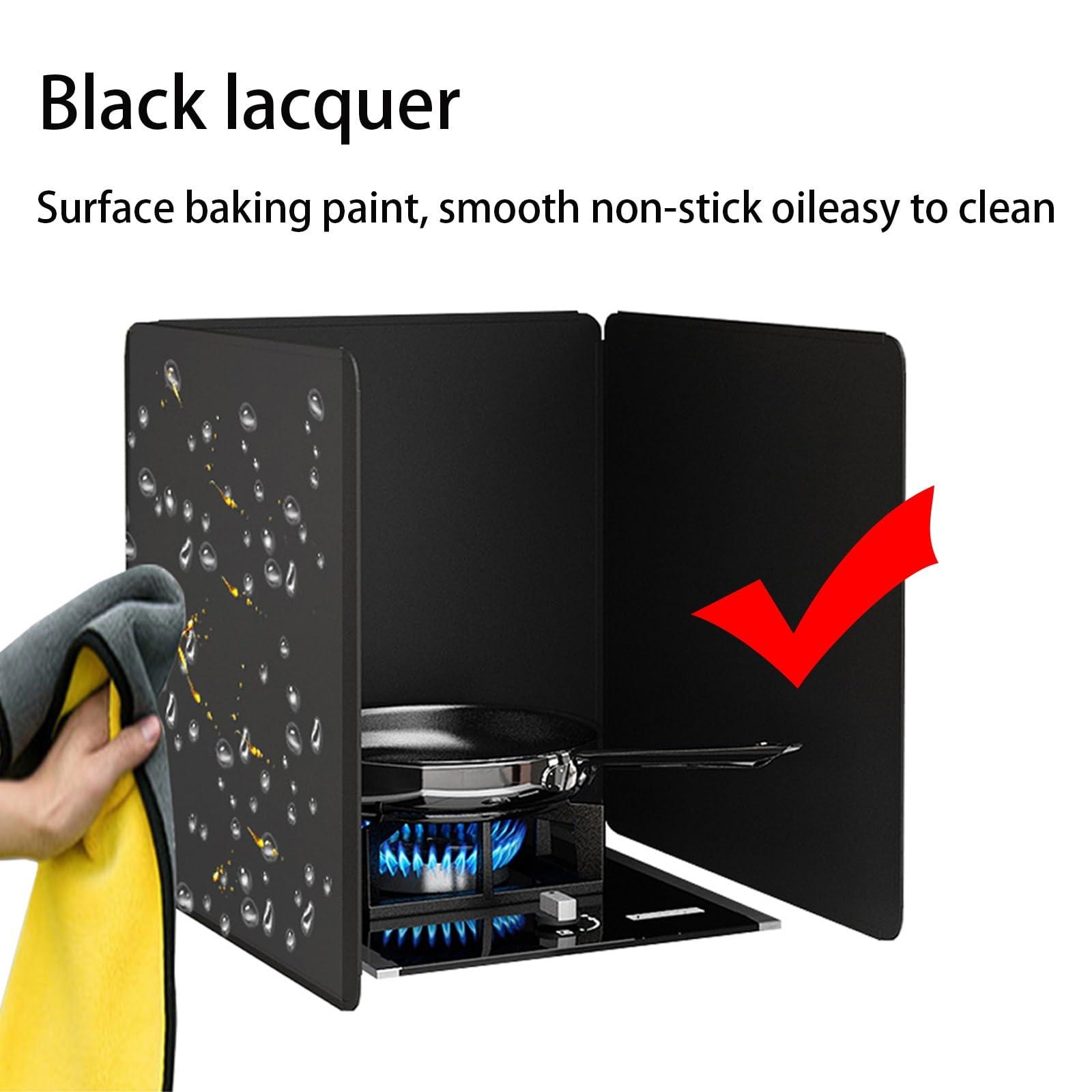 Hoiweqr Cooking Splash Guards, Folding Grease Splatter Screen, Grease Shield Nonstick Oil, Anti Splatter Shield, Frying Pan Splatter Guard, Backsplash Behind Stove, for Cooking and Frying ( Size : 50x50x50cm