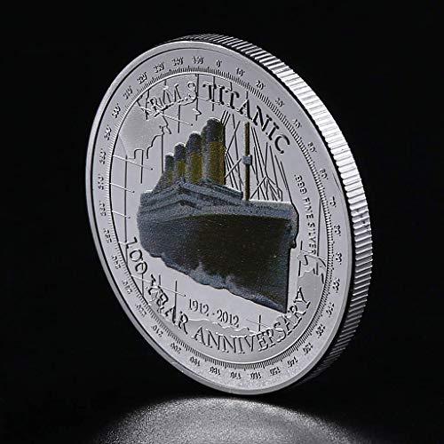 HARPIMER 100 Year Anniversary Titanic Plated Commemorative Coin & Collectable Gift