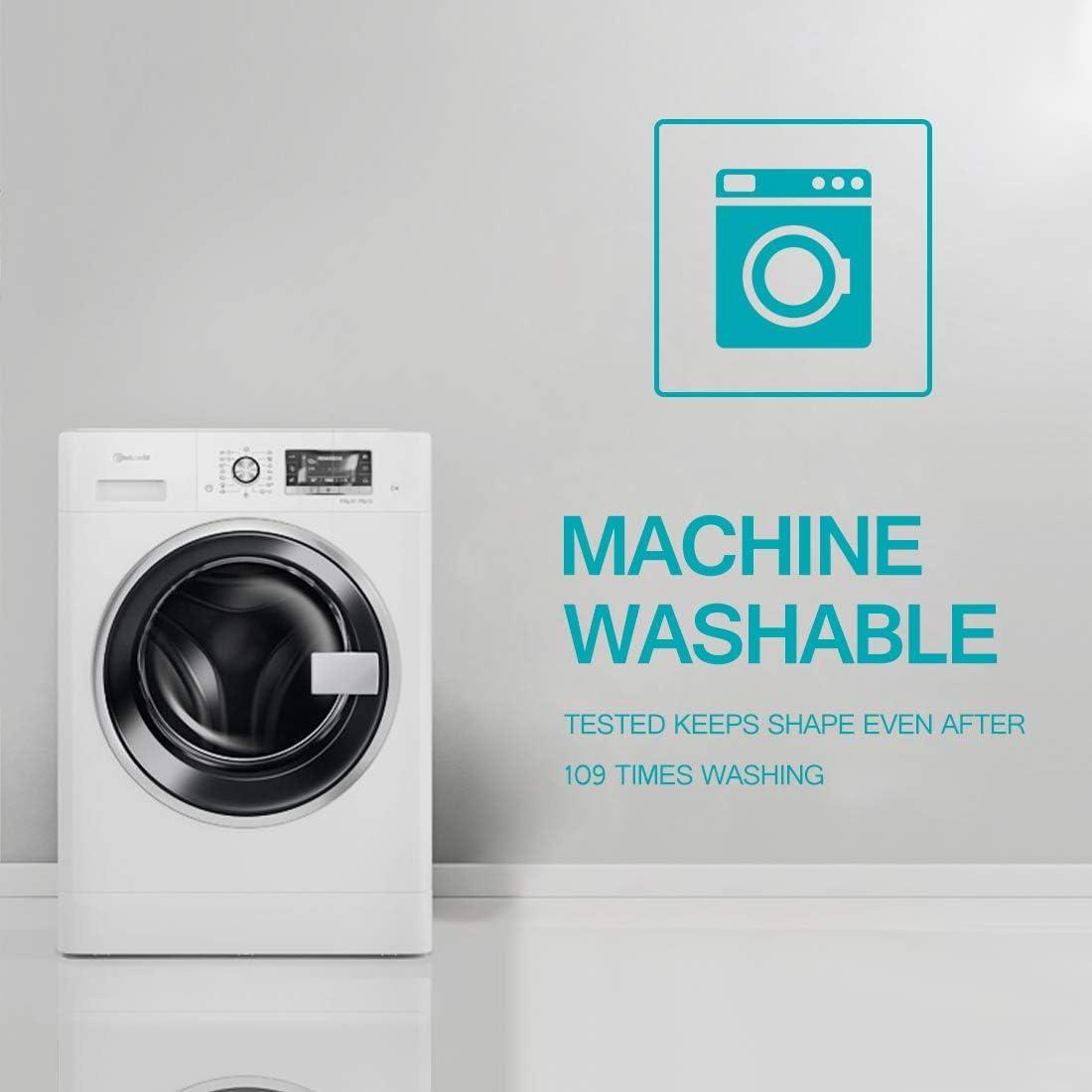 LEISURE TOWN LEISURE TOWN Mattress Pad Twin Size Soft Cotton Mattress Cover,Quilted Fitted Mattress Topper with Deep Pocket fits 8-21 inch Mattress Pillow Top,Cooling Mattress Protector, Grey 3