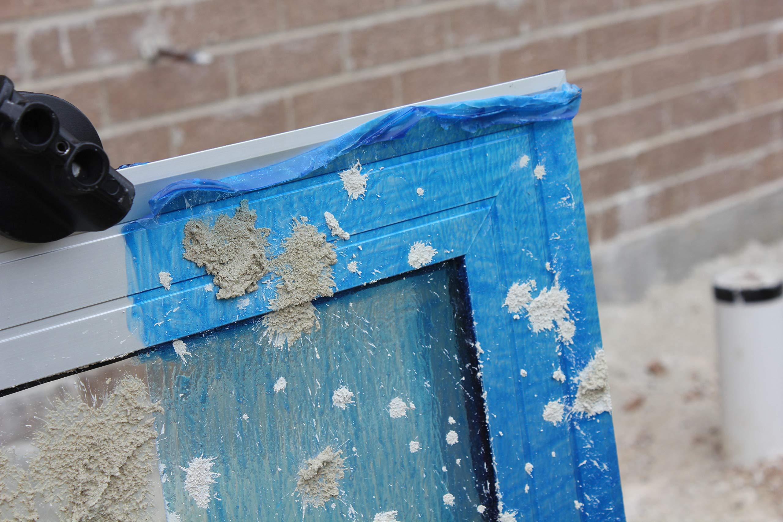 Strippable Coatings Windocoat 4880 - Peelable Coating with Blue Tint - Temporary Protective Liquid Masking Film - Water Resistant - for Windows, Floors, and Non-Porous Surfaces - 1 Gallon Can