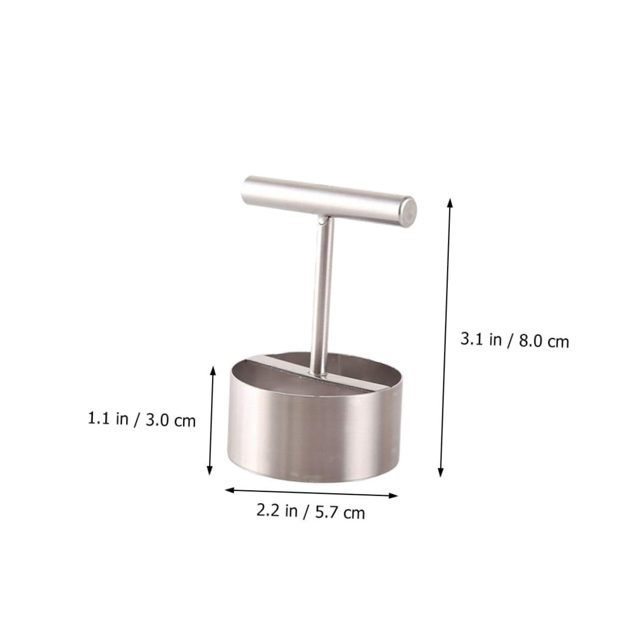 VOSAREA VOSAREA 1pc Apple Rice Fruit Seeder Fruit Fruit Corer Bell Pepper Corer Tool Fruit Pitter Tool Pineapple Peeler Corer Apples Core Divider Olive Pitter Silver Stainless Steel