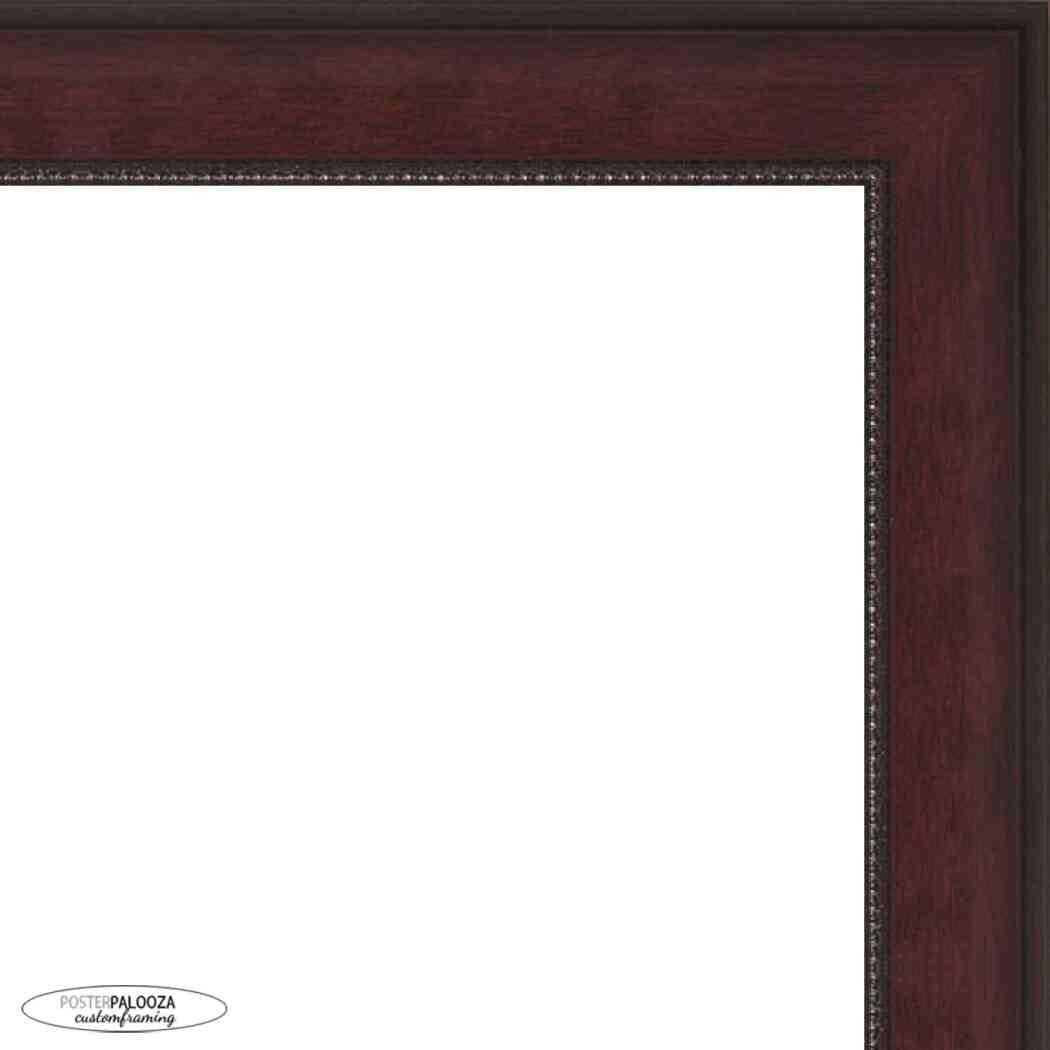 ArtToFrames ArtToFrames 24x24 Inch Gold Picture Frame, 2 - Pack, This 1.40 inch Custom Wood Poster Frame is Dark Gold, Comes with Economy Acrylic (Frame_Pack_2_D6301-24x24)