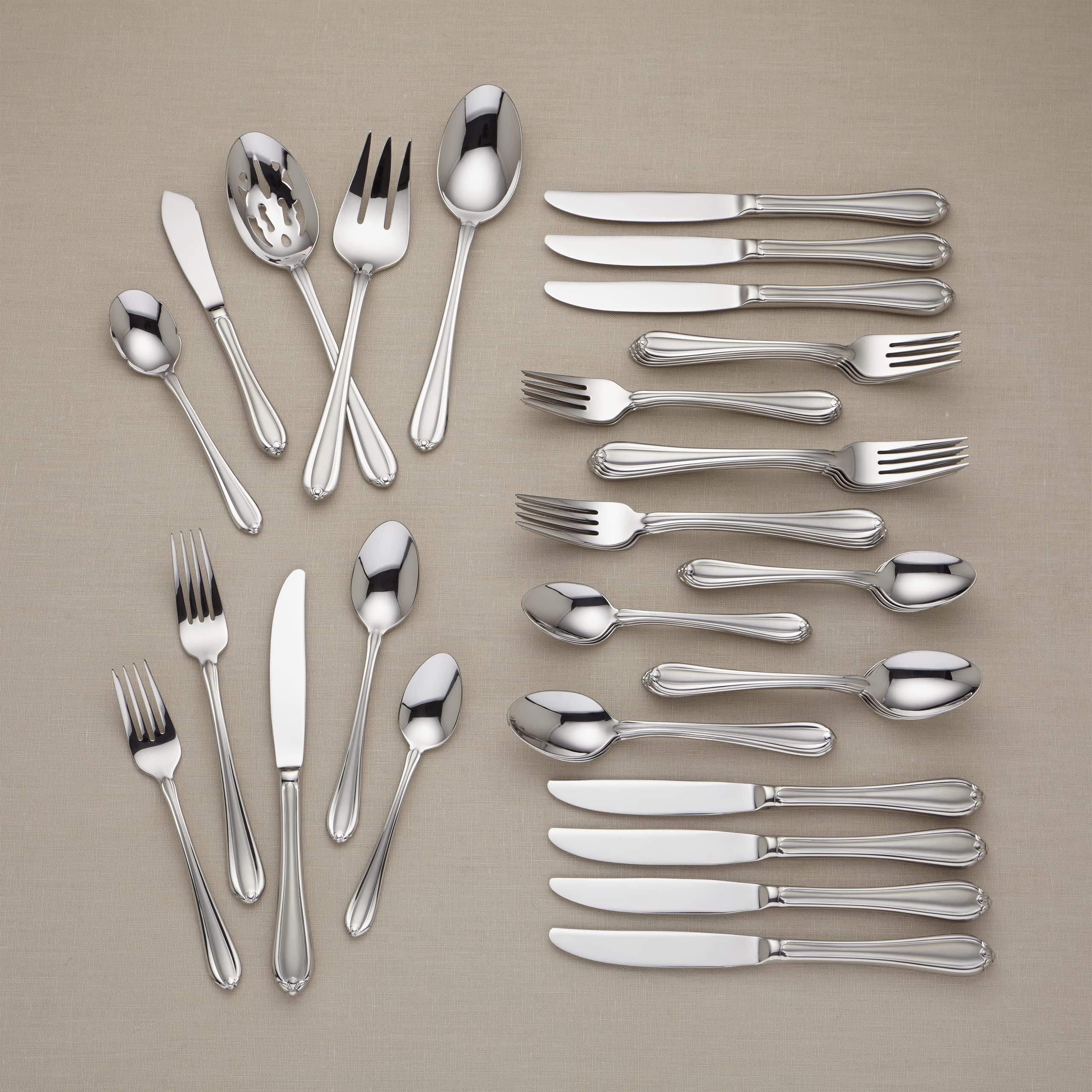 Gorham Gorham 846854 Melon Bud Frosted 45-Piece Flatware Set