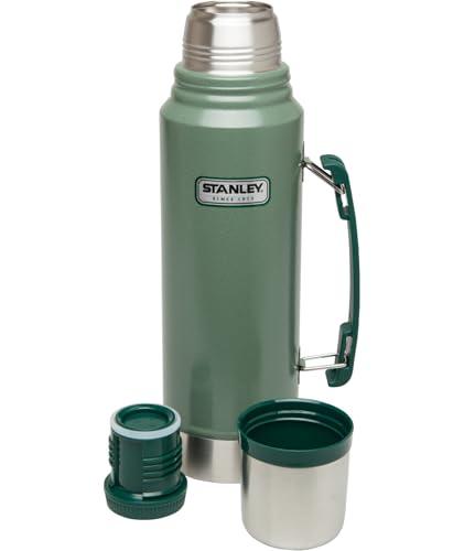 Stanley Stanley Classic Vacuum Insulated Wide Mouth Bottle - BPA-Free 18/8 Stainless Steel Thermos for Cold & Hot Beverages – Keeps Liquid Hot or Cold for Up to 24 Hours