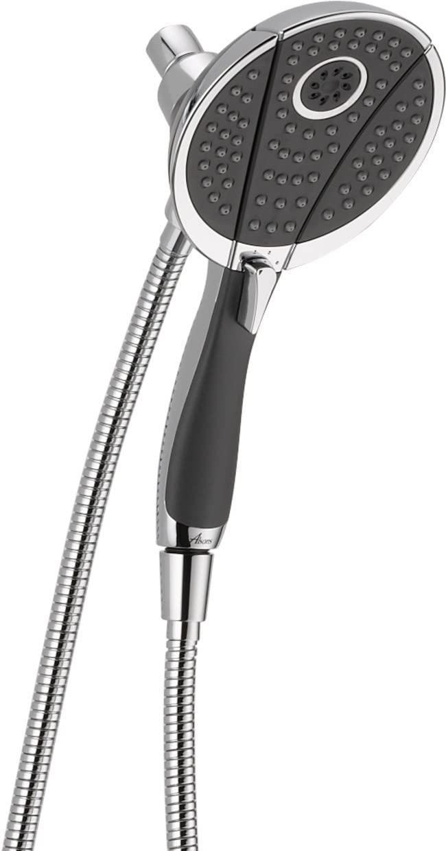 DELTA FAUCET Delta Faucet 4-Spray In2ition Dual Shower Head with Handheld Spray, Detachable Shower Head with Hose Chrome 58467