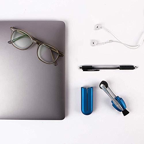 Peeps Peeps Carbon Klean Eyeglass Lens Cleaner - Efficient and Durable Carbon Microfiber Technology - Exclusively Used by NASA - 500 Uses (Black Soft Touch)